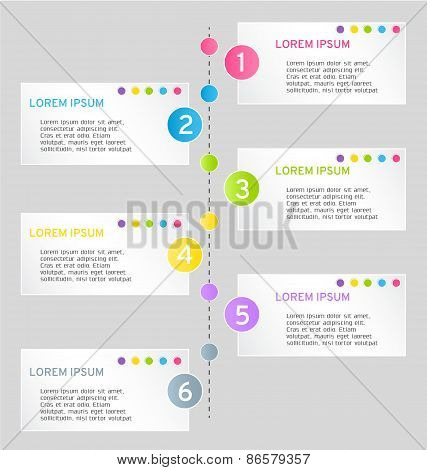 Modern infographic template