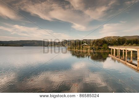 Lake and Bridge