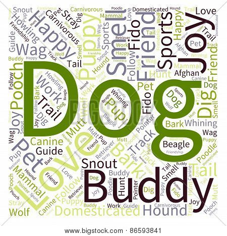 Dog Word Cloud