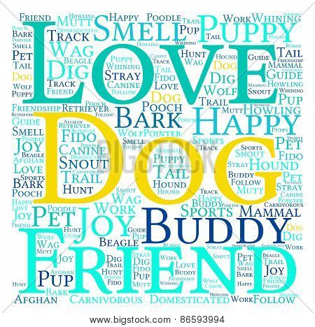 Dog Word Cloud