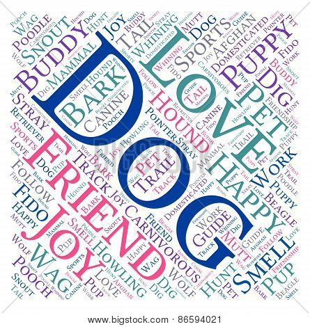 Dog Word Cloud