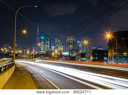 Lake Shore Boulevard East In Toronto