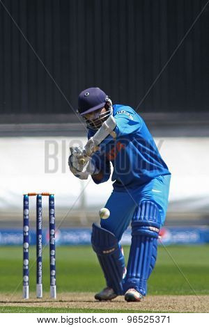 CARDIFF, WALES - June 04 2013: India's Dinesh Karthik during the ICC Champions Trophy warm up match between India and Australia at the Cardiff Wales Stadium on June 04, 2013 in Cardiff, Wales