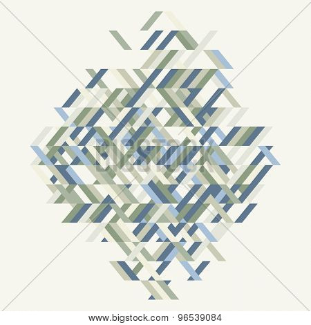 Abstract Vector Illustration. Can Be Used For Design And Presentation.