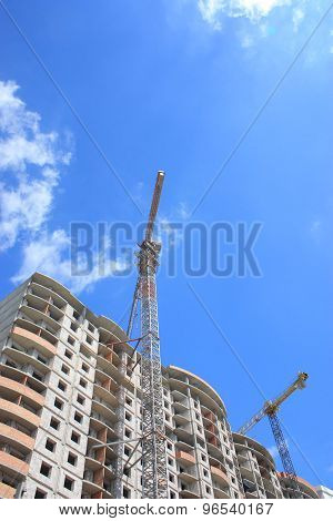 Construction of a new high-rise building