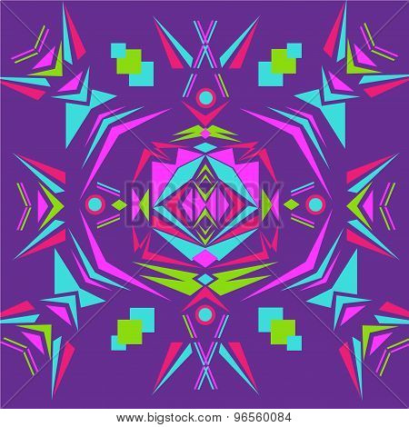 colorful aztec pattern
