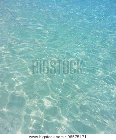 Blue Sea Water