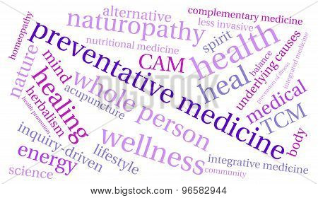 Preventative Medicine Word Cloud