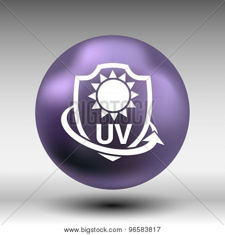 Icon, Label or Sticker Anti UV protection