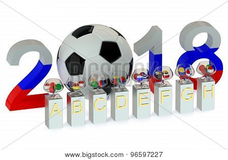 Coin Tossing Ceremony 2018 World Cup Concept