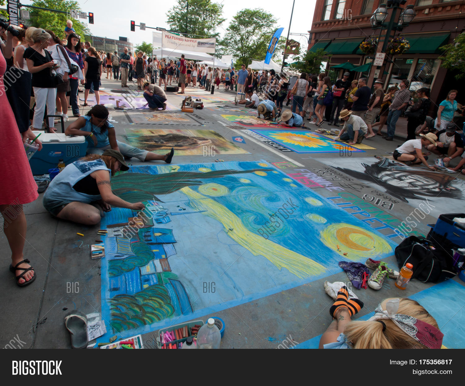 Chalk Art Festival Image & Photo (Free Trial) Bigstock