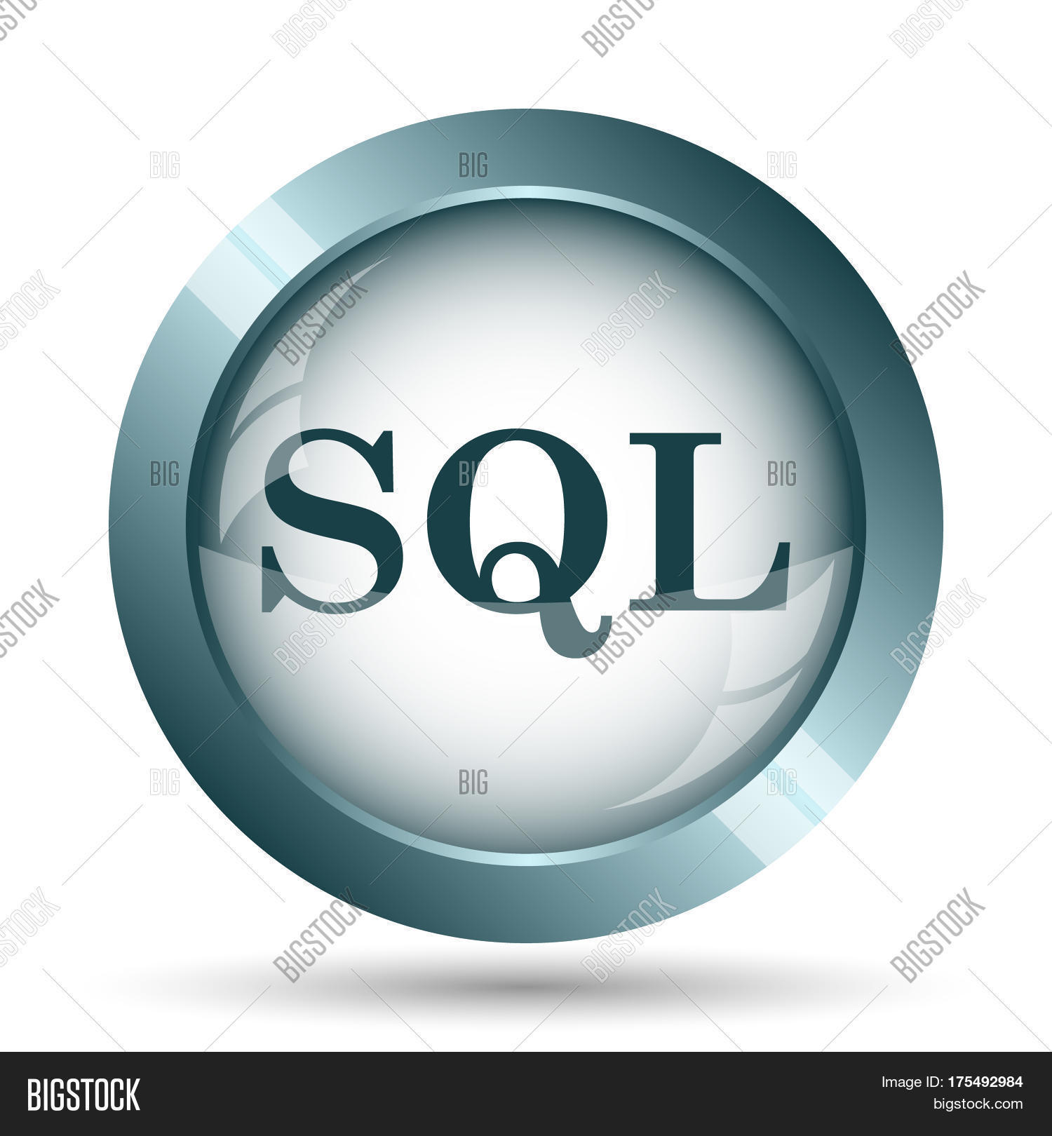 Sql Icon Image & Photo (Free Trial) | Bigstock