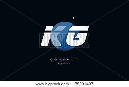 Iz I Z  Blue White Circle Big Font Alphabet Company Letter Logo