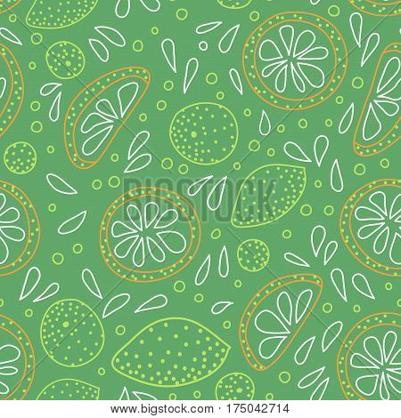 Pattern With Sliced Citrus