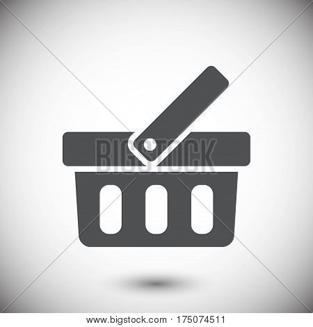 bascet icon stock vector illustration flat design