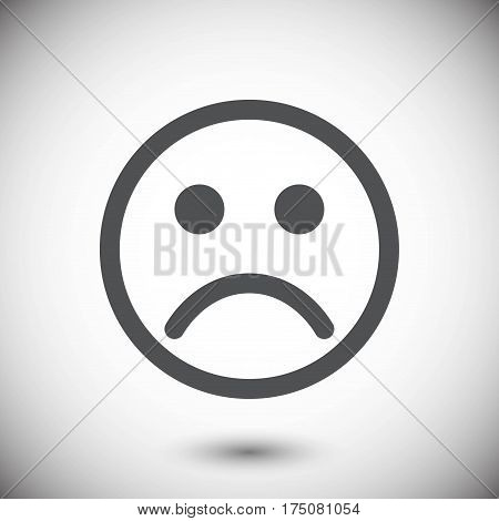 Smile icon stock vector illustration flat design