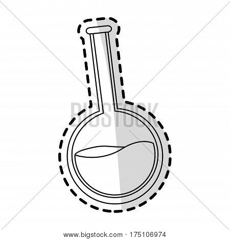 round bottom flask icon image vector illustration design