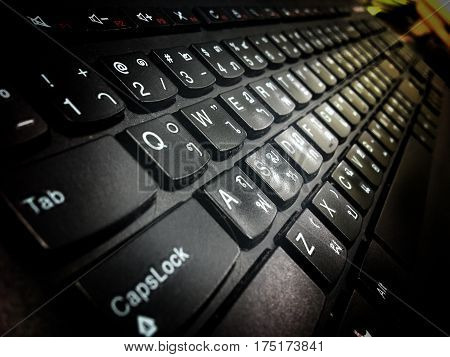 Computor notebook keyboard technology  background .keyboard .
