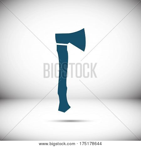 ax icon stock vector illustration flat design