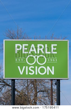 Pearle Vision Exterior Sign And Logo