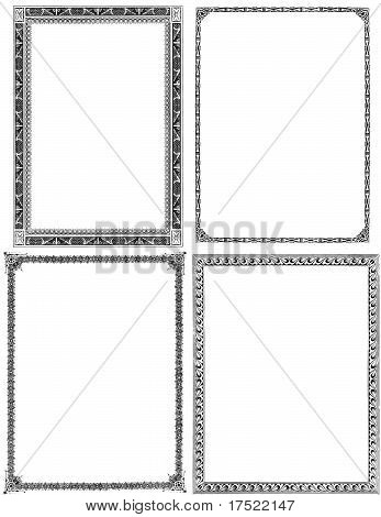 Sada 4 historických snímků