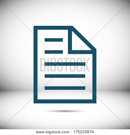 checklist  icon stock vector illustration flat design