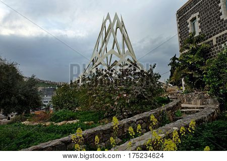 Tomb of the Rambam in Tiberias Maimonides' grave in the Galilee