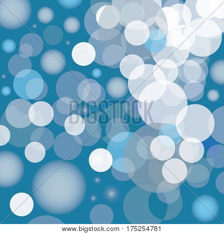 blue bubbles bacground icon, vector illustraction design image