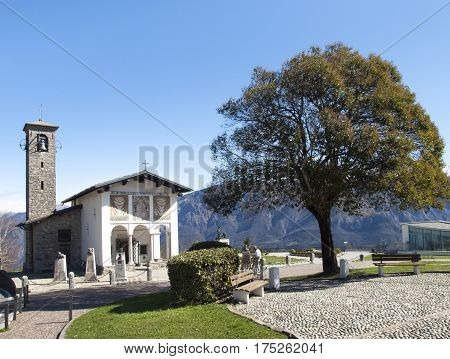 Sanctuary Of The Madonna Del Ghisallo