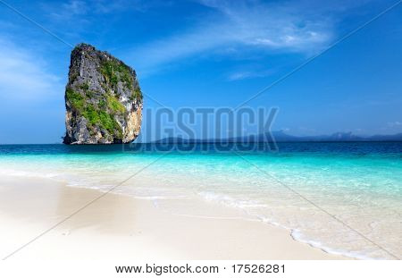 Poda island in Thailandia Krabi