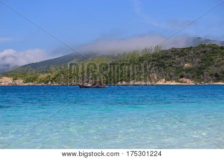 Beach Of Farol In The City Of Arraial Do Cabo  - Brazil