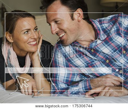 Couple Website Layout Blank Banner