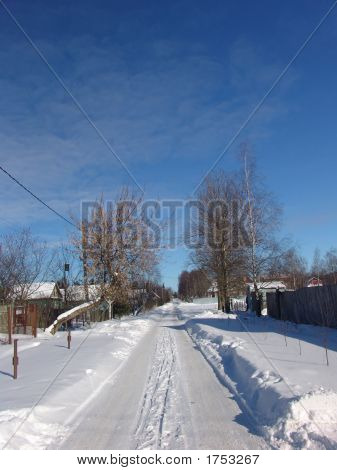 Aldea del invierno