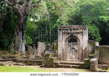 Kenya Gede ruins are the remains of a Swahili town located in Gedi a village near the coastal town of Malindi