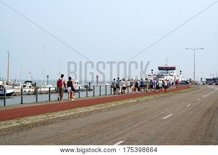 Harbour Of The Isle  Ameland