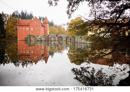 Cervena Lhota Castle in Czech Republic.