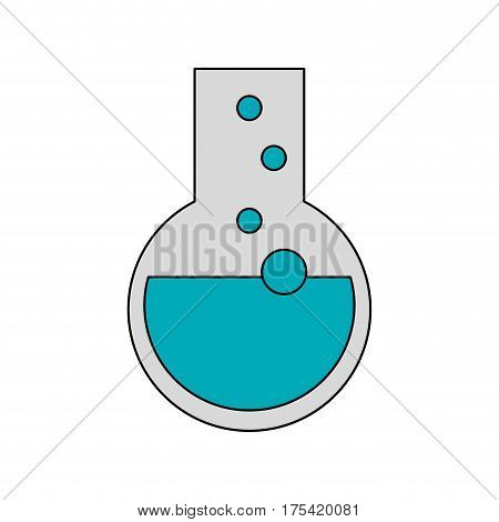 round bottom flask icon image vector illustration design