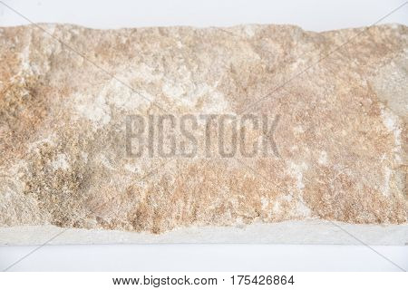 Stone Isolate On White Background , Clipping Path