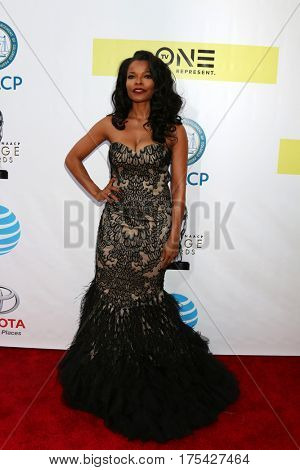 LOS ANGELES - FEB 11:  Keesha Sharp at the 48th NAACP Image Awards Arrivals at Pasadena Conference Center on February 11, 2017 in Pasadena, CA