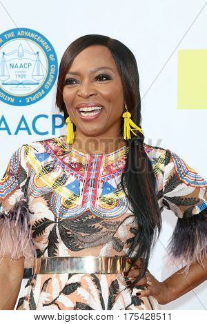 LOS ANGELES - FEB 11:  Tina Lifford at the 48th NAACP Image Awards Arrivals at Pasadena Conference Center on February 11, 2017 in Pasadena, CA