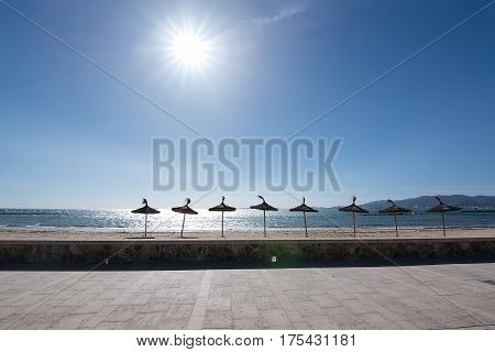 Parasols And Sun