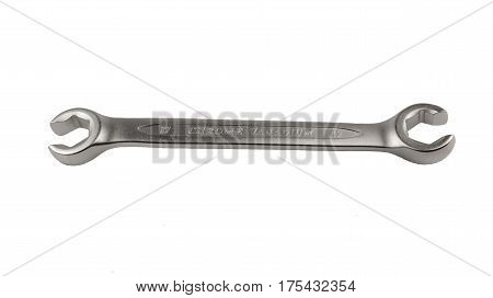spanner wrench automobile isolated on white background