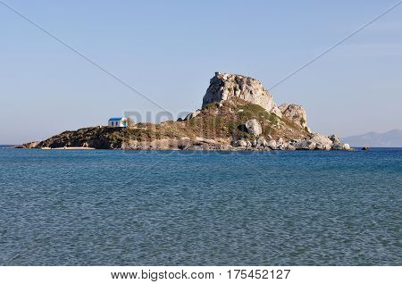 church Kastri on island Kos in Greece