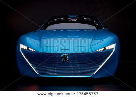 Peugeot Instinct Autonomous Car