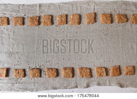 Authentic cookies made by hands organic good for health