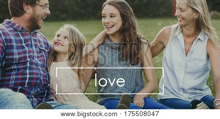 Family Love Moments Happiness Concept