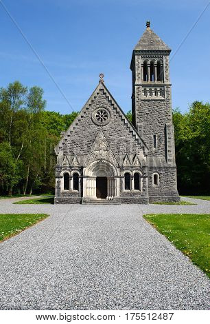 The old stone Church of Ireland Diocese of Kildare Ireland