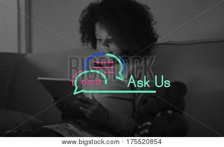 Communication Connection Speech Bubble Concept