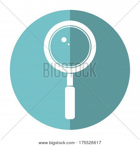 search loupe school shadow vector illustration eps 10