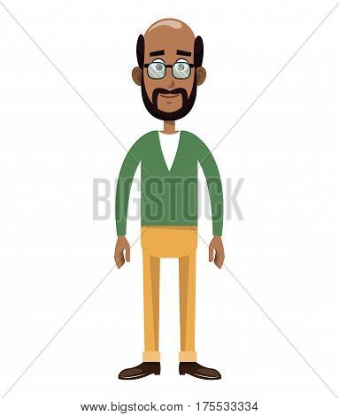 character male member family vector illustration eps 10